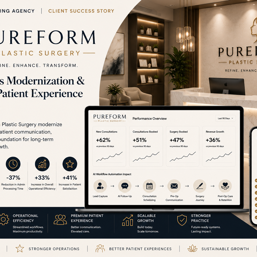 PureForm Plastic Surgery — AI Business Modernization