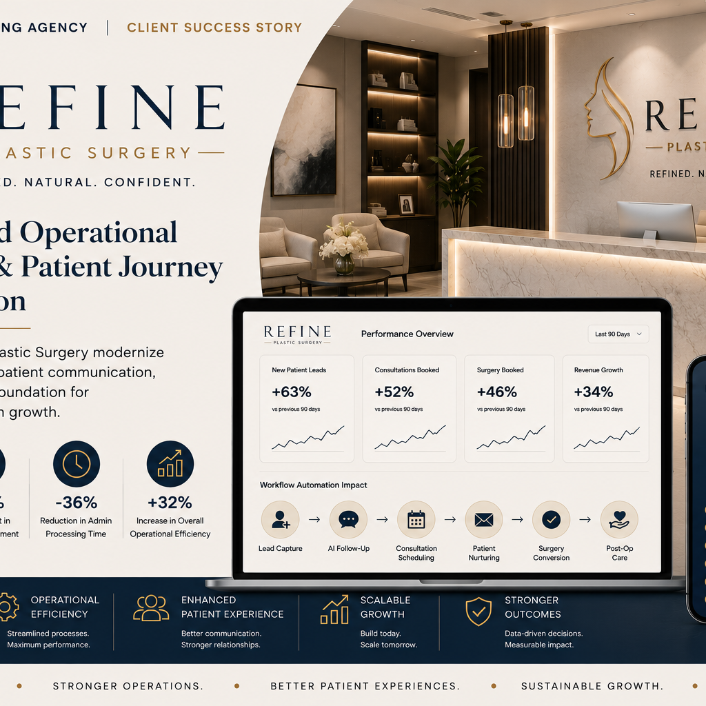 Refine Plastic Surgery — AI-Powered Operational Efficiency