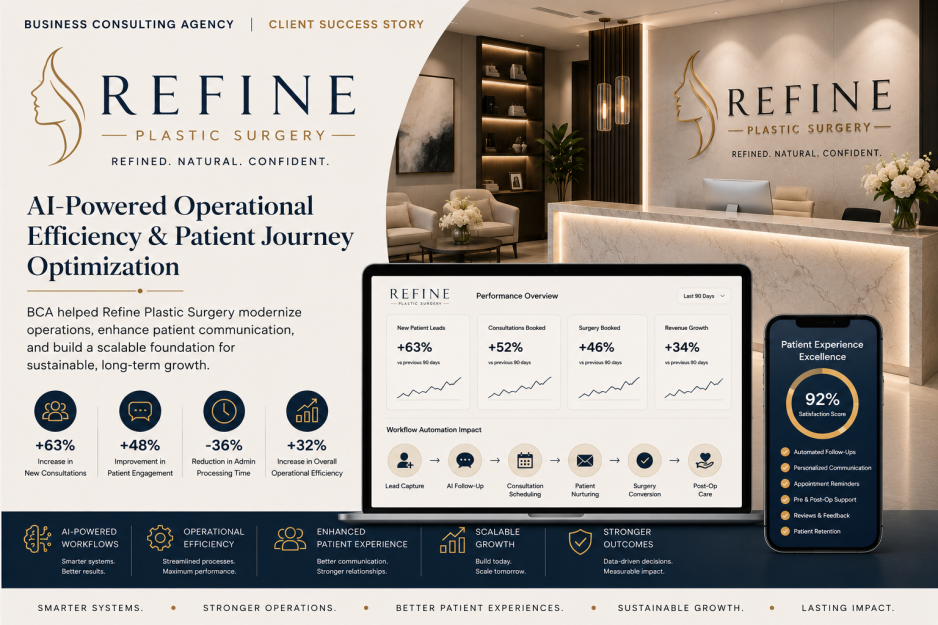 Refine Plastic Surgery — AI-Powered Operational Efficiency
