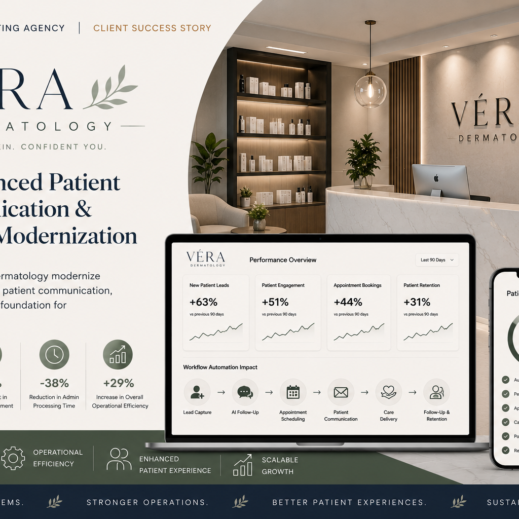Véra Dermatology — AI-Enhanced Patient Communication