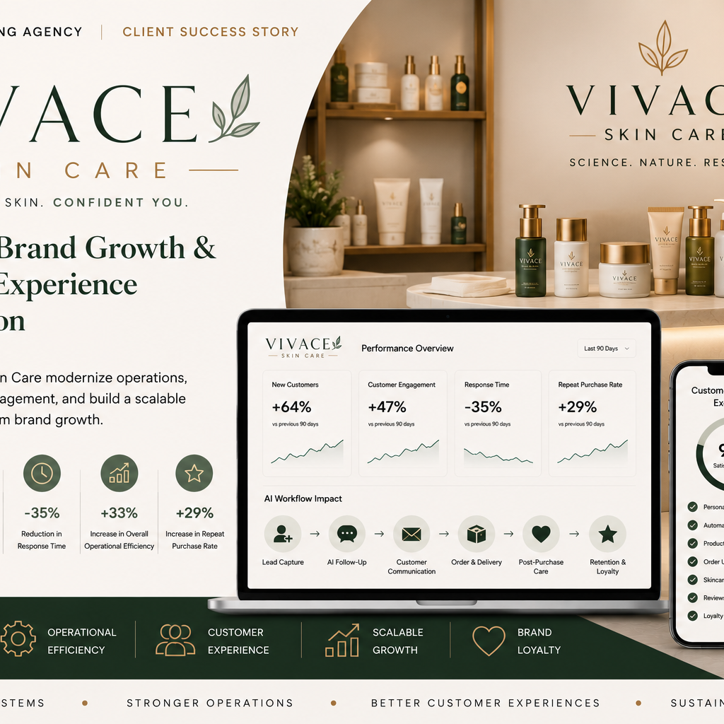 Vivace Skin Care — AI-Driven Brand Growth & Customer Experience