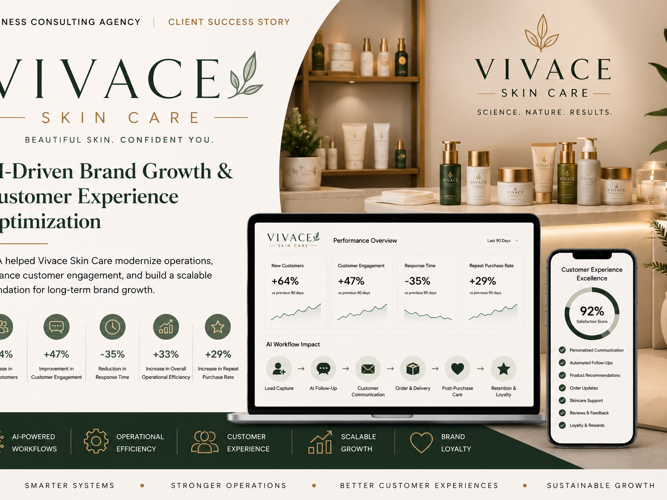 Vivace Skin Care — AI-Driven Brand Growth & Customer Experience