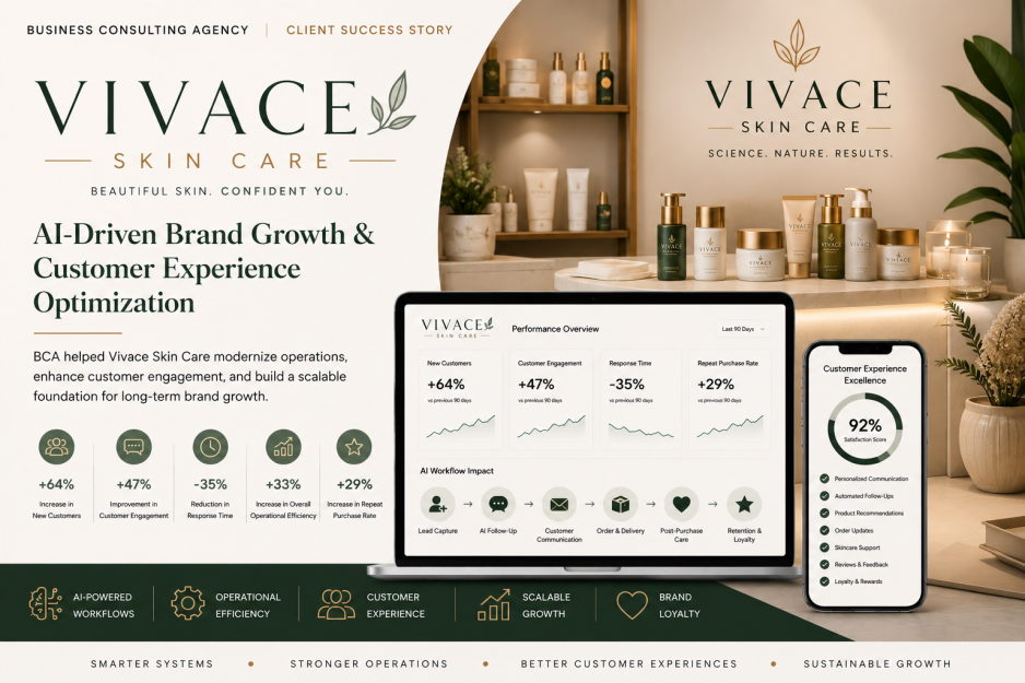 Vivace Skin Care — AI-Driven Brand Growth & Customer Experience