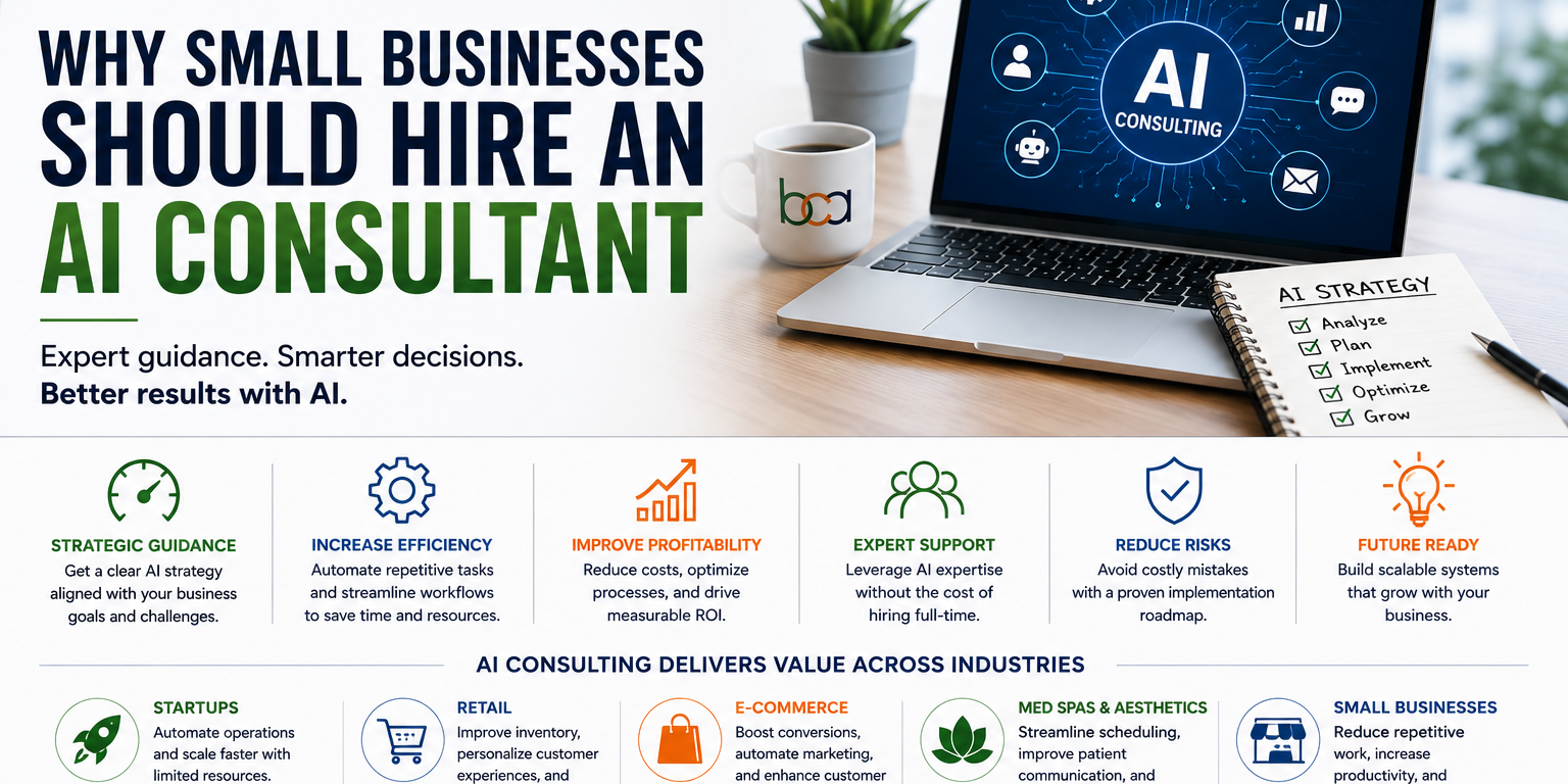 AI consultant for small business by BCA