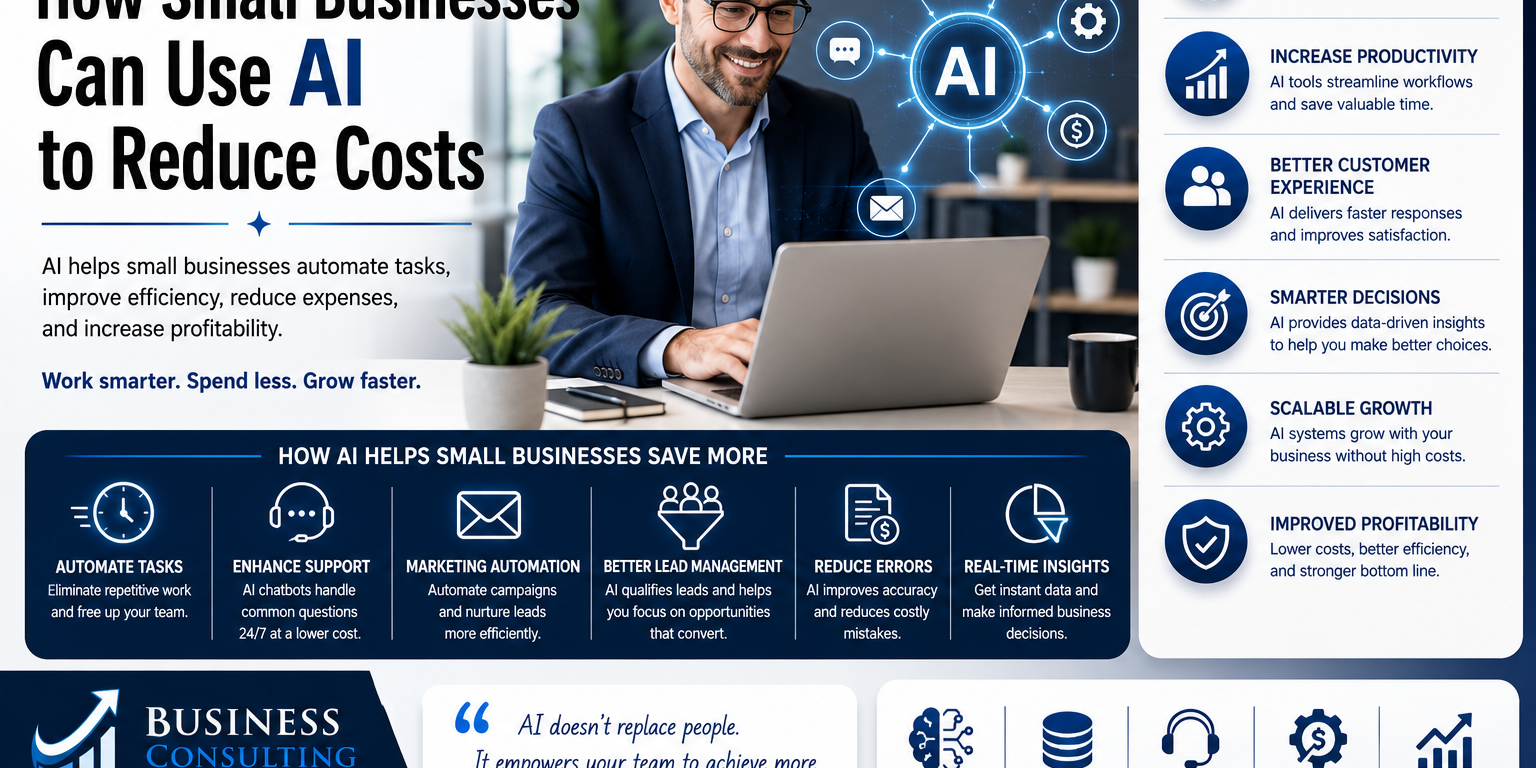 How Small Businesses Can Use AI to Reduce Costs