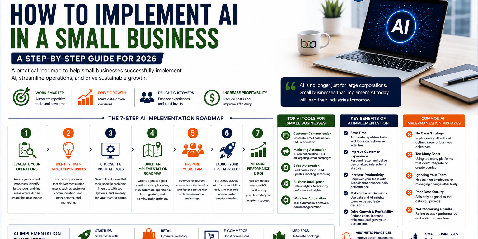 How to Implement AI in a Small Business